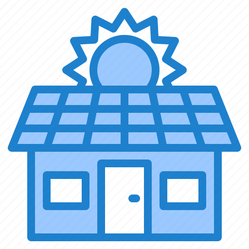 Solar, cell, smarthome, home, house, sun icon - Download on Iconfinder