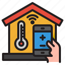 smarthome, temperature, wifi, home, mobilephone 