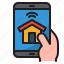 smartphone, smarthome, home, wifi, mobilephone 