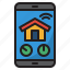 smartphone, smarthome, mobilephone, control, home 
