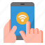 mobilephone, wifi, smartphone, signal, hand 