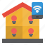 smarthome, home, mobilephone, wifi, lightbulb 