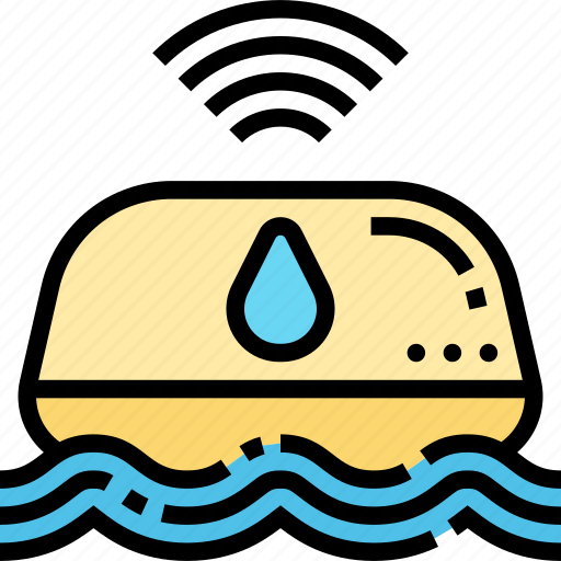 Flood, sensor, water, leak, safety icon - Download on Iconfinder