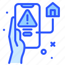 mobile, warn, tech, smart, house