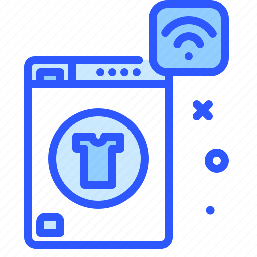 Washing, machine, tech, smart, house icon - Download on Iconfinder