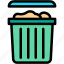 garbage, trash, delete, rubbish, waste 