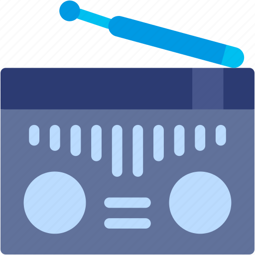 Radio, antenna, transistor, fm, audio icon - Download on Iconfinder