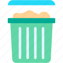 garbage, trash, delete, rubbish, waste
