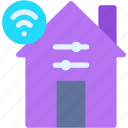 smart, home, real, state, house, technology, wifi