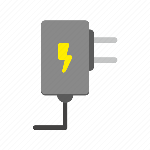 Charger, charging, electric, plug, battery, cable, power icon - Download on Iconfinder