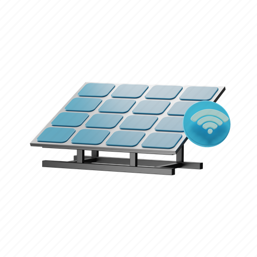 Solar, panels, smart, technology, security, digital, network icon - Download on Iconfinder
