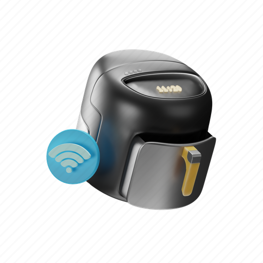 Air, fryer, smart, technology, security, digital, network icon - Download on Iconfinder