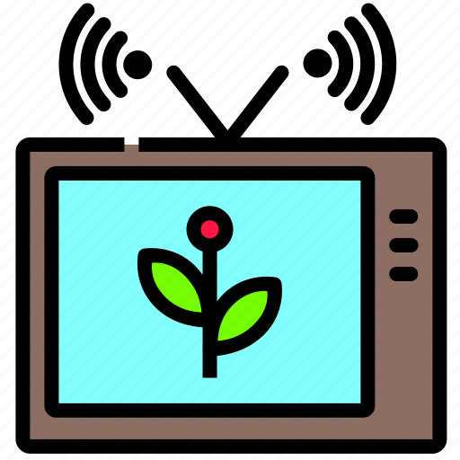 Ecology, green, nature, network, technology, television, tv icon - Download on Iconfinder