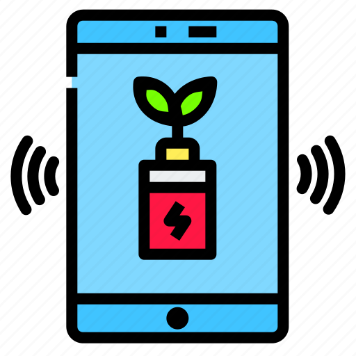 Energy, green, nature, phone, power, smartphone, technology icon - Download on Iconfinder