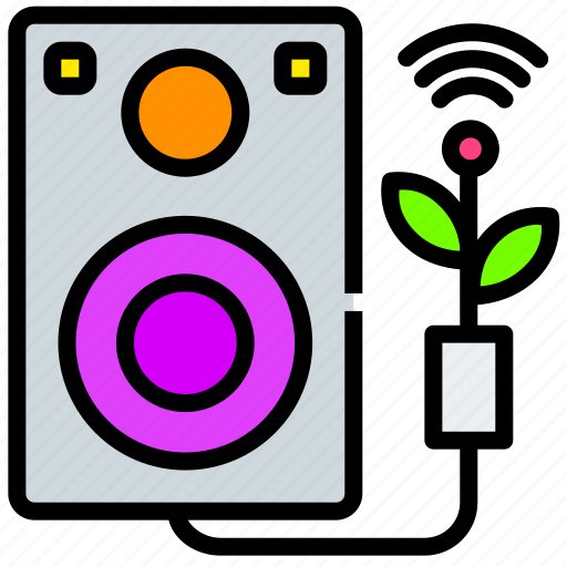 Audio, ecology, energy, nature, recycle, sound, speaker icon - Download on Iconfinder