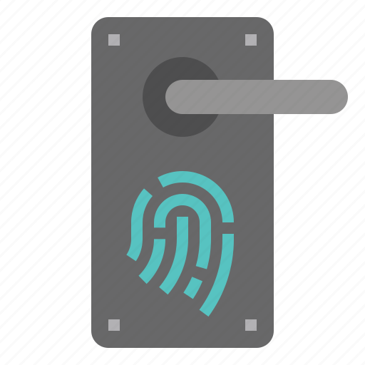 Fingerprint, home, lock, scan, smart icon - Download on Iconfinder