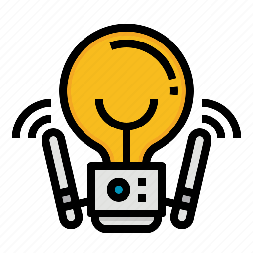 Automation, light, lighting, smart, technology icon - Download on Iconfinder