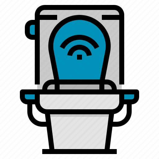 Home, restroom, smart, technology, toilet icon - Download on Iconfinder