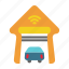 garage, car, vehicle, transport, transportation 