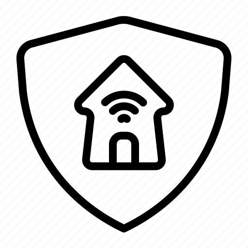 Protection, home, house, security, building, shield icon - Download on Iconfinder