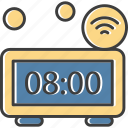 clock, home, smart, watch, wifi