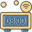 clock, home, smart, watch, wifi 