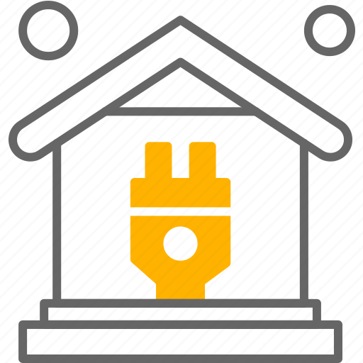 Home, plug, house, smart icon - Download on Iconfinder