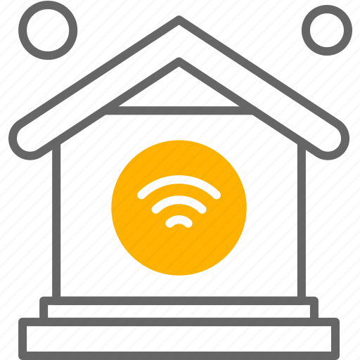 Wifi, home, house, smart icon - Download on Iconfinder