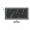 computer, monitor, screen, tv