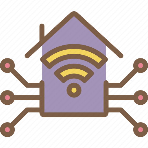 Home, monitor, smart, wireless icon - Download on Iconfinder