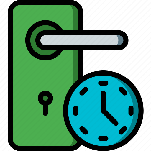 Door, home, smart, timers icon - Download on Iconfinder