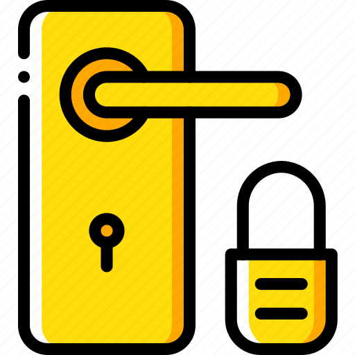 Door, home, locked, smart icon - Download on Iconfinder