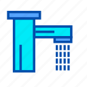 house, off, on, power, smart, tap, water icon