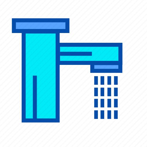 House, off, on, power, smart, tap, water icon icon - Download on Iconfinder