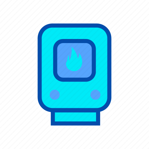 Fire, heater, hot, house, smart, water icon icon - Download on Iconfinder
