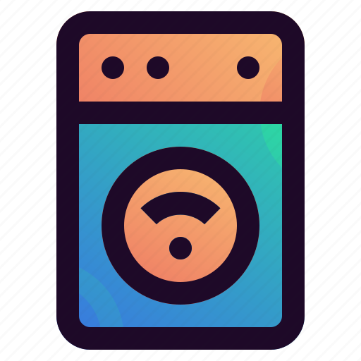 Electronic, house, smart, technology, washer icon - Download on Iconfinder
