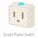 cartoon, concept, electric, electricity, power, smart, switch