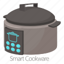 cartoon, cook, cooking, cookware, multi, multicooker, smart