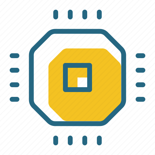 Chip, electronics, microchip, technology icon - Download on Iconfinder