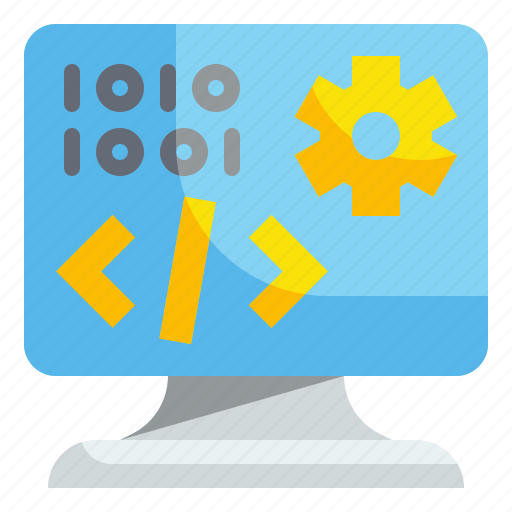 Programing, computer, coding, monitor, development, setting, application icon - Download on Iconfinder