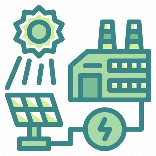 Smart, energy, industry, factory, solar, power, renewable icon - Download on Iconfinder