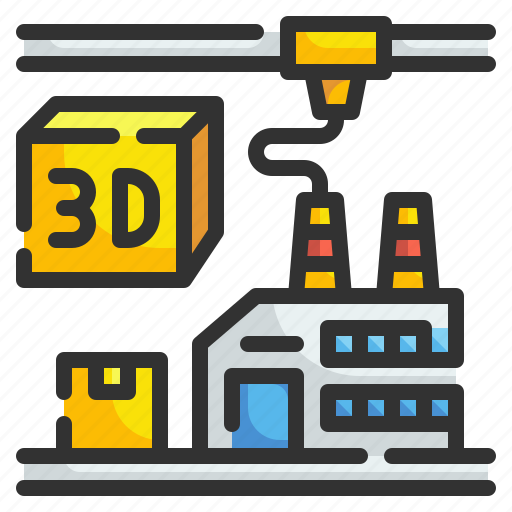Printing, smart, industry, production, machine, engineering, 3d printing icon - Download on Iconfinder