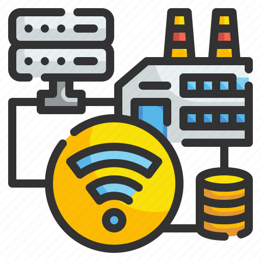 Bigdata, network, smart, industry, database, controller, server icon - Download on Iconfinder