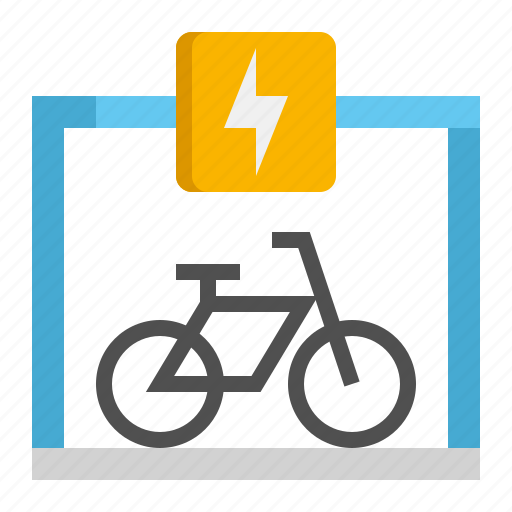 Bicycle, bike, charging, station icon - Download on Iconfinder