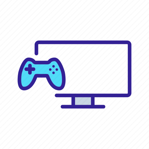 Console, electricity, game, smart, technology, television, tv icon - Download on Iconfinder