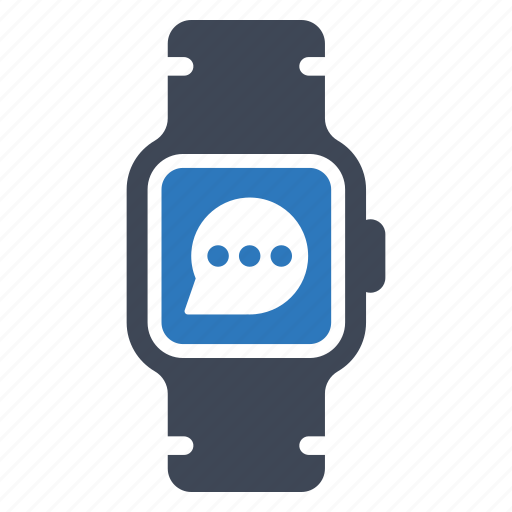 Smart, watch, message icon - Download on Iconfinder