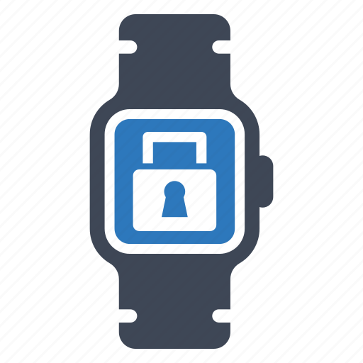 Smart, watch, lock icon - Download on Iconfinder