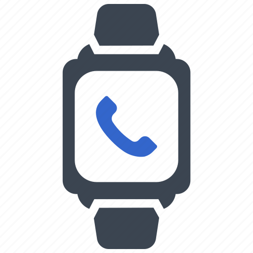 Call, phone, telephone, contact, smart, watch icon - Download on Iconfinder
