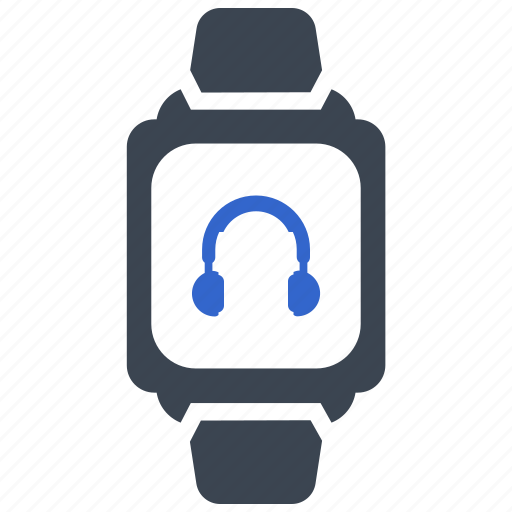 Earphone, headphone, headset, smart, watch icon - Download on Iconfinder