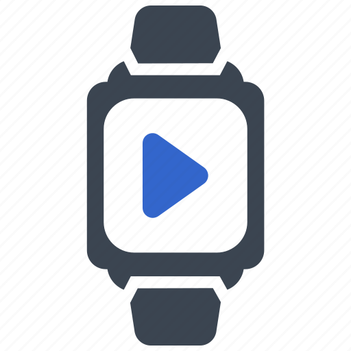 Play, player, video, smart, watch icon - Download on Iconfinder